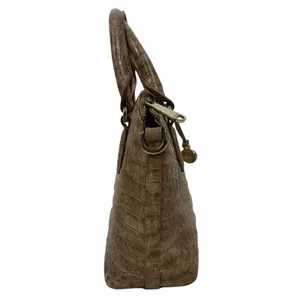 Brahmin Duxie Melbourne Leather Satchel Bag Crossbody Bag Tan thumbnail 6