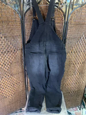 Old Navy Faded Look Overalls Size 16 thumbnail 4