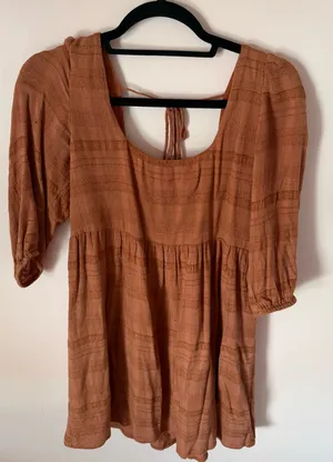 Orange American Eagle Dress thumbnail 1