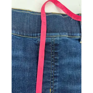 Spanx‎ Jeans Womens Blue Flared Denim Pull On High Rise Stretch 20327R est sz L thumbnail 6