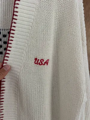 Hollister knit patriotic sweater thumbnail 3