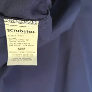 Scrubstar‎ Navy Scrub Top Size Medium thumbnail 7
