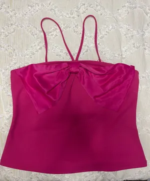Anthropologie Maeve Satin Bow Tank thumbnail 1