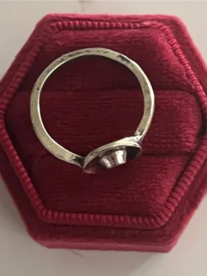 Bohemian Style Stainless Steel Silver Embellished Ring Size 8 NWT thumbnail 3