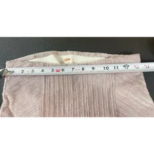 Free People Raindrops Lavender Ribbed Flare Velvet Pants Metallic Festival NWT S thumbnail 16