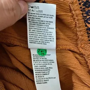American Eagle 🆕 Rust Embroidered Crop Top XL🆕 thumbnail 11