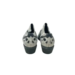 Matisse Steely Leather Ankle Boot White & Black‎ Size 8.5 thumbnail 5