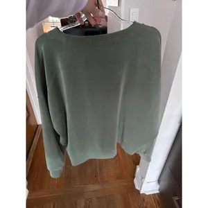 Lululemon Perfectly Oversized Cropped Crew *Softstreme™ Tidewater Teal xxl thumbnail 3