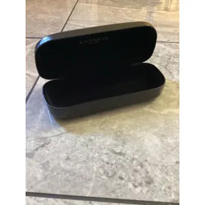 Coach Black Hard Clamshell Sunglasses Case Eyeglasses Protector Logo Case thumbnail 5