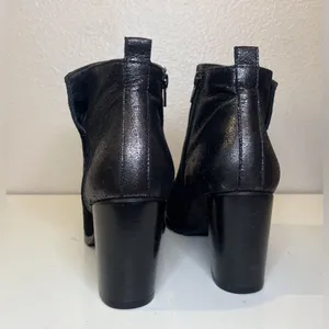 Paul Green Women’s Black Heeled Ankle‎ Boots Sleek Design Size 9 thumbnail 4