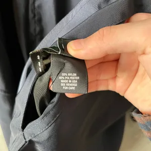 Overland Donatella Reversible Water Repellant Raincoat XS Navy Pleated Hood‎ thumbnail 7