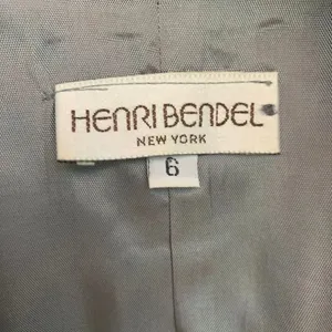 Henri Bendel Vintage Velvet‎ Collar Zip Shift Dress thumbnail 10
