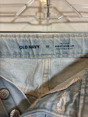Kids Old Navy Light Wash Denim Jeans thumbnail 4