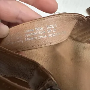 Madewell Emmalee Sandals Womens Size 9 39.5 Brown NW037 Quilted Strap Platform thumbnail 11