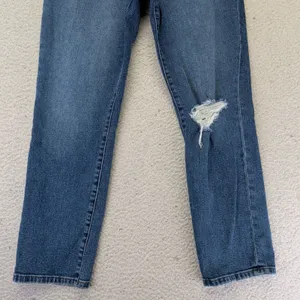 Joe's Jeans Women 28 Medium Indigo Straight Leg Distressed Denim 45GXLLT65994‎ thumbnail 3