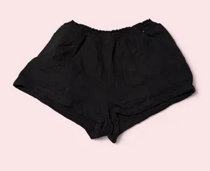 Billabong High-Waist In The Waves Gauze Shorts in Black thumbnail 1