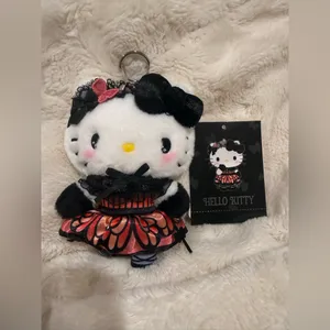 Sanrio Japan Originals Hello Kitty Butterfly Plush Bag Charm thumbnail 3