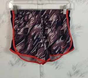Nike Dri-Fit Purple Printed Shorts thumbnail 1