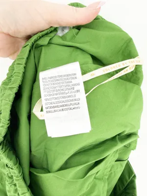Farm Rio Cotton Straight Crop Cargo Pants Women's M Green Utility Chic thumbnail 8