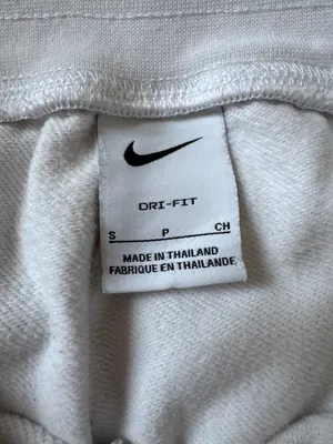Nike Women's Dri-FIT One Mid-Rise Joggers White Size S thumbnail 6