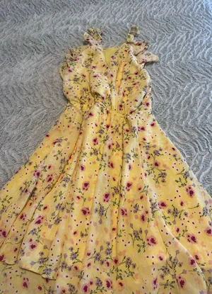 Francesca's Dress Floral thumbnail 3