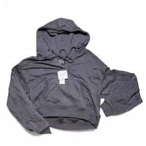 American Eagle Outfitters Seriously Lived In Gray Pullover Hoodie Sweatshirt Med thumbnail 1