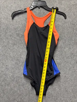 Beautikini Period Swimwear One Piece Leakproof Athletic Racerback Swimsuit thumbnail 7