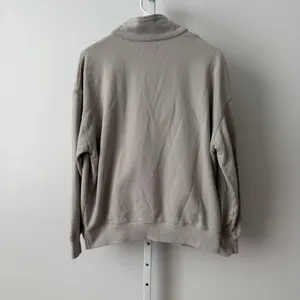 Rozalia x Atoir XS Taupe‎ Quarter Zip Sweatshirt Pullover Mock Neck Athleisure thumbnail 5