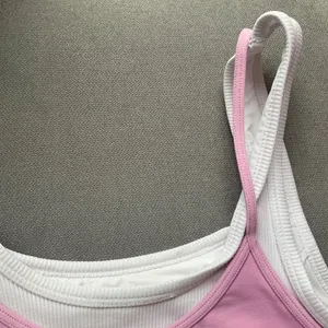 Alo Yoga Airbrush Better Together Bra Candy Heart Pink XS thumbnail 4