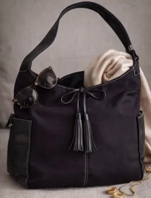 GIVENCHY PARFUMS LADIES vintage LARGE CANVAS BAG thumbnail 1