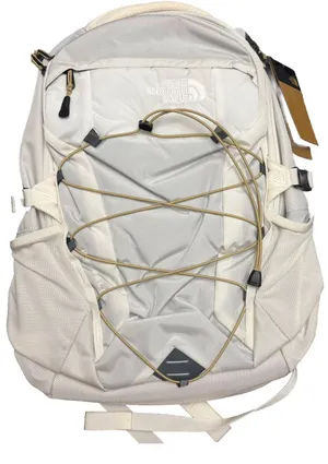 The North Face Unisex Borealis Laptop Backpack Gardenia White New w/tag thumbnail 1