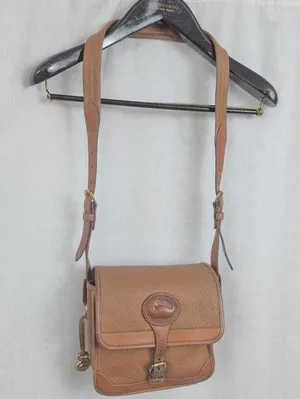 Vintage Dooney & Bourke AWL Crossbody Brown Purse thumbnail 1