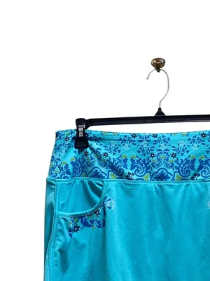 Athleta Blue River Athletic Skorts Blue Size L Tall Tennis Golf Pickle Ball Cute thumbnail 6