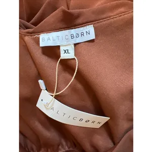 Baltic Born Katya Faux Wrap Rust Brown Maxi Gown Bridesmaid Missing Belt thumbnail 5