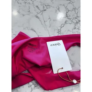 NWT Quince Dipped High Rise High Leg Bikini Bottoms Size Small thumbnail 3