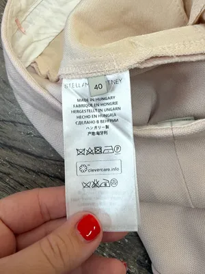 Stella McCartney Pale Pink Wool Blend Dress Pants Size 40 - us 8 thumbnail 9