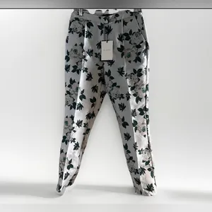 Anthropologie En Saison Floral Jacquard straight Trousers Sz S Women’s Pants NWT thumbnail 5