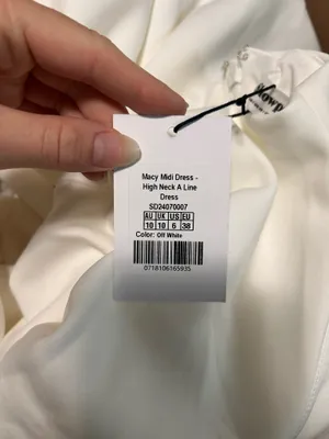 New Showpo Macy Midi Dress High Neck A Line Dress Size Small MSRP $129 thumbnail 7