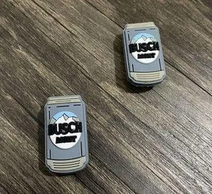 Busch Light Beer Charm For Crocs Shoe Charms - 2 Pieces thumbnail 1