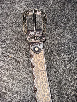 Angel ranch crystal studded belt Multiple Size 27 thumbnail 2