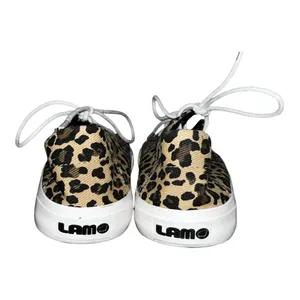 LAMO Leopard Print Women’s 8 Leopard Print‎ Canvas Lace-Up Shoes thumbnail 4