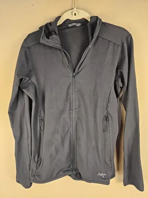 Arcteryx Womens Black‎ Full Zip Jacket XS thumbnail 1