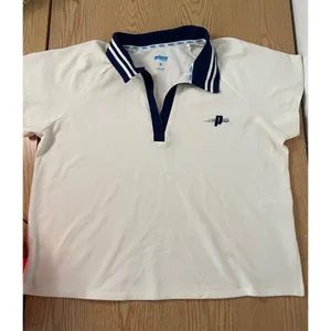 B95 New Women’s Prince Pickleball Golf Tennis Vneck short Sleeve Polo Shirt XL thumbnail 1