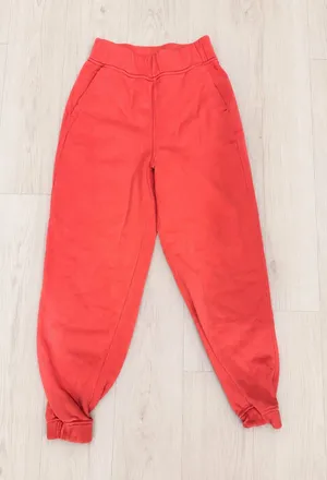Lululemon Women's Soft Jersey High-Rise Athletic Jogger Sweatpants Sz 0 thumbnail 1
