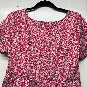 Torrid Maxi Dress Womens 1X Floral Stretch High Waist Cottagecore Fairy Modest thumbnail 10