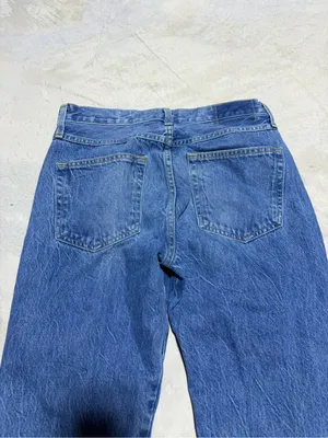 AMO Women’s loverboy stargaze Blue Straight-Leg Jeans 28 thumbnail 7