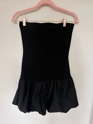 Black bubble dress thumbnail 2