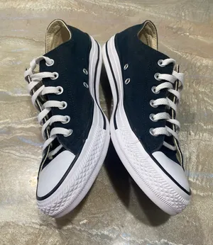 Converse All Star Low Tops Lace Black Sneakers Shoes Women’s 10 thumbnail 2