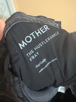 Mother Hustler Ankle Fray Jeans in Not Guilty thumbnail 7
