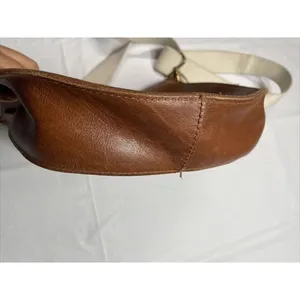 VTG Madewell The Transport Crossbody Saddle Bag Brown‎ Leather Adjustable Strap thumbnail 6